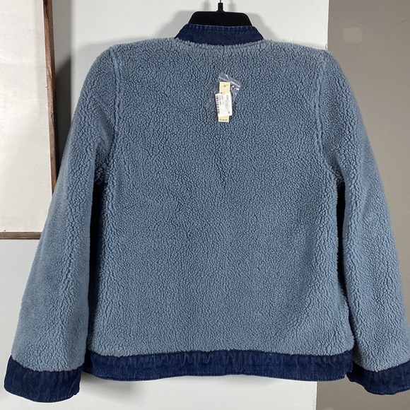 Madewell Reversible Denim Coat Jacket - Picture 7 of 9